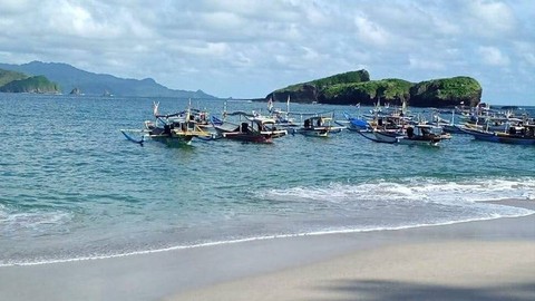 Pantai Pulau Merah Banyuwangi. Foto: Dok. Istimewa