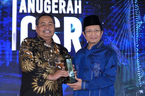 PTBA raih penghargaan Anugerah CSR 2023. Foto: PTBA