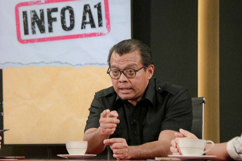 Deputi 5.0 TPN Ganjar-Mahfud Andi Widjajanto. Foto: Jamal Ramadhan/kumparan