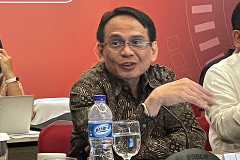 Kepala Eksekutif Pengawas Lembaga Pembiayaan, Perusahaan Modal Ventura, Lembaga Keuangan Mikro dan Lembaga Jasa Keuangan Lainnya OJK, Agusman.  Foto: Nicha Muslimawati/kumparan