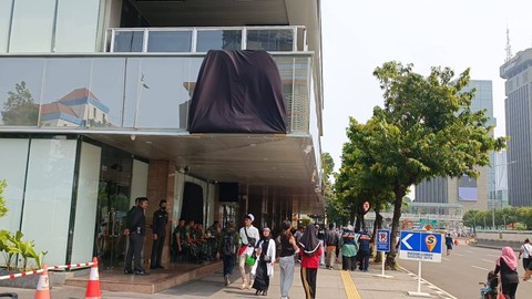 McDonald's Sarinah tutup pada Minggu (5/11/2023). Foto: Hedi/kumparan