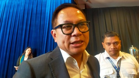 Wakil Menteri BUMN Kartika Wirjoatmodjo di Ritz Carlton Pacific Place, Senin (6/11/2023).  Foto: Ghinaa Rahmatika/kumparan