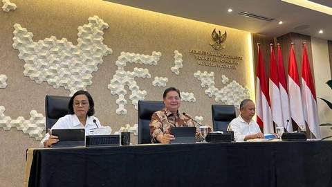 Konferensi Pers PDB Kuartal III 2023 dan Stimulus Fiskal di Kemenko Perekonomian, Senin (6/11/2023).  Foto: Fariza Rizky Ananda/kumparan
