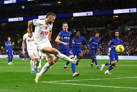 Pertandingan Liga Inggris antara Tottenham vs Chelsea, Selasa (7/11) dini hari WIB. Foto: Reuters/Matthew Childs