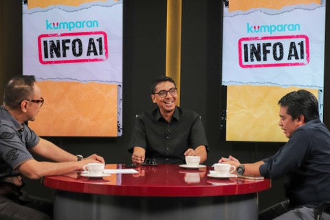 Pakar Hukum UGM, Zainal Arifin Mochtar, di Info A1 kumparan. Foto: Iqbal Firdaus/kumparan