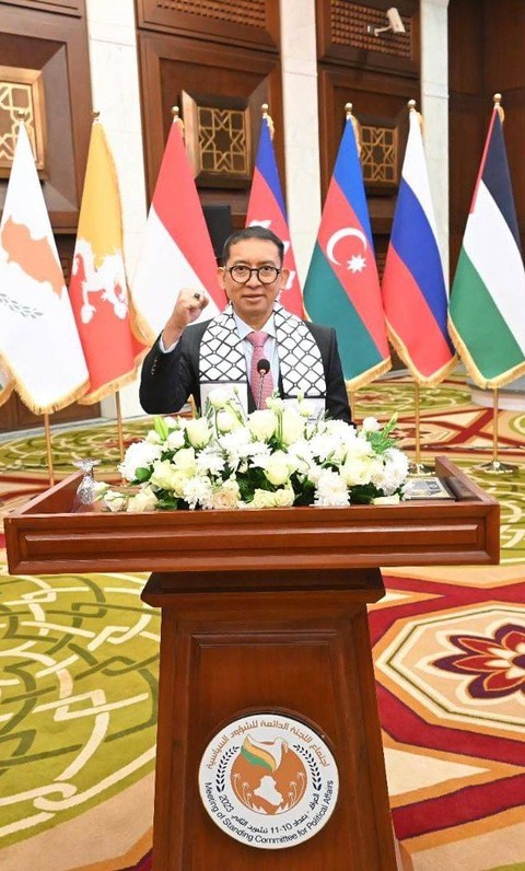 Ketua BKSAP DPR Fadli Zon desak parlemen asia tetapkan Israel sebagai Pelaku Genosida dan Kejahatan Perang. Foto: Dok. Istimewa
