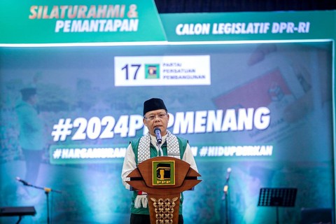 Mardiono buka kegiatan silaturahmi dan pemantapan caleg DPR RI PPP se-Indonesia. Foto: PPP