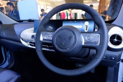 Desain setir Wuling BinguoEV. Foto: Aditya Pratama Niagara/kumparan