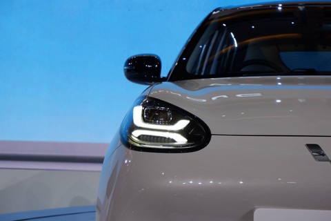 Desain lampu depan Wuling BinguoEV. Foto: Aditya Pratama Niagara/kumparan