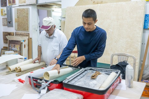 Yousef Ahmad dan Widi Pangestu. Foto: Dok. Istimewa.