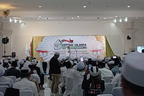 Suasana Ijtima Ulama di Az Zikra, Sentul. Foto: kumparan