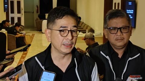 Ketua Tim Pemenangan Nasional (TPN) Ganjar-Mahfud, Arsjad Rasjid di Hotel Sari Pan Pasific, Jakarta Pusat, Sabtu (18/11/2023). Foto: Jonathan Devin/kumparan