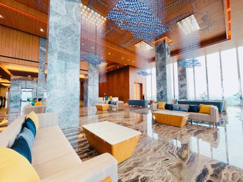 Lobby Hotel Grand Mercure Lampung | Foto: Roza Hariqo / Lampung Geh