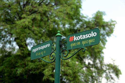 Ilustrasi rambu-rambu penunjuk jalan di Kota Solo. Foto: Shutterstock