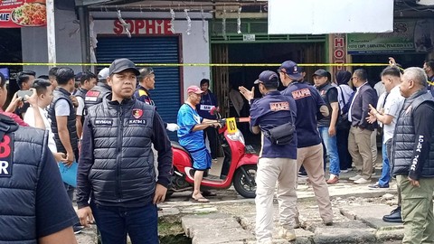 Yosep Hidayah saat mengikuti rekonstruksi pembunuhan ibu-anak di Subang, Rabu (22/11/2023). Foto: Dok. Istimewa