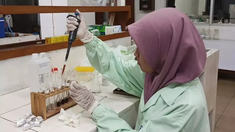 Mahasiswa UGM bikin obat kanker dari nanas. Foto: Dok. UGM