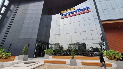 Gedung Institut Teknologi dan Bisnis Palcomtech di Palembang. (dok Palcomtech)