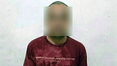 Pelaku pencurian anjing di Bitung yang berhasil diamankan polisi. (foto : istimewa)