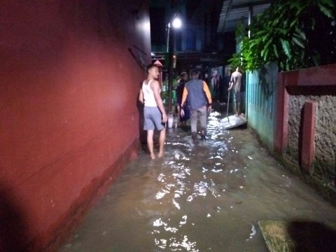 Sejumlah wilayah di Bogor terendam banjir pada Minggu (26/11). Foto: Dok. Istimewa