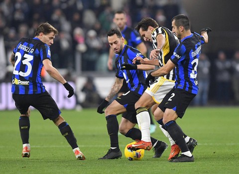 Juventus vs Inter Milan. Dok: Masimmo Pinca/Reuters