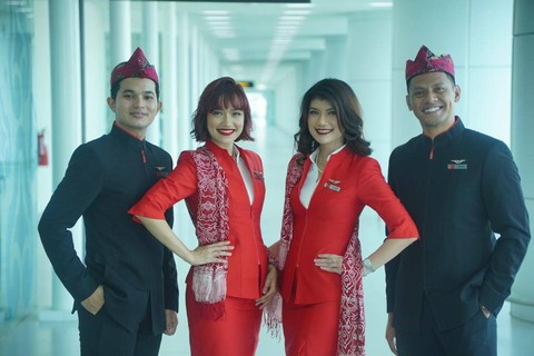Awak kabin Indonesia AirAsia. Foto: AirAsia