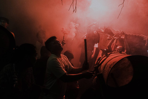 Ilustrasi malam Takbiran. Foto: Jamal Ramadhan/kumparan