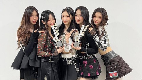 Girl grup NewJeans. Foto: Instagram/@newjeans_official