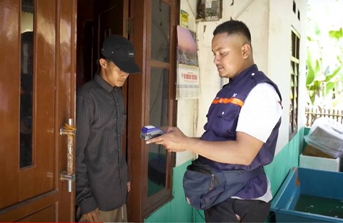 AgenBRILink, Fahrudin Saleh. Foto: BRI