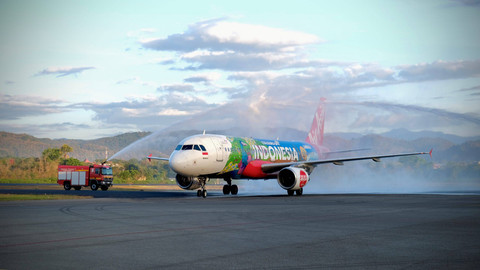 Pesawat Indonesia AirAsia. Foto: AirAsia