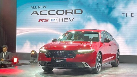 PT Honda Prospect Motor (HPM) resmi meluncurkan all new Honda Accord RS e:HEV di Jakarta, Kamis (7/12/2023). Foto: Sena Pratama/kumparan