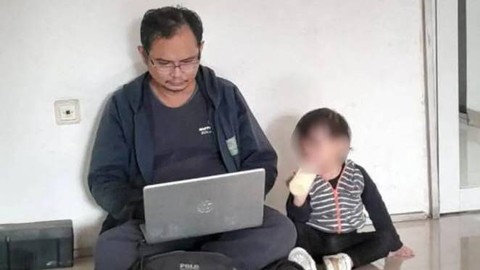 Panca Darmansyah pelaku KDRT maut Jagakarsa bersama anak ketiganya. Foto: Dok. Istimewa