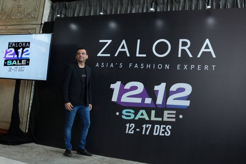 Konferensi pers perkenalan CEO baru Zalora Aashish Midha dan partisipasi Zalora dalam Harbolnas 12.12 di Oscar Altitude, Jakarta Pusat, Kamis (7/12/2023). Foto: Dok. Zalora Indonesia