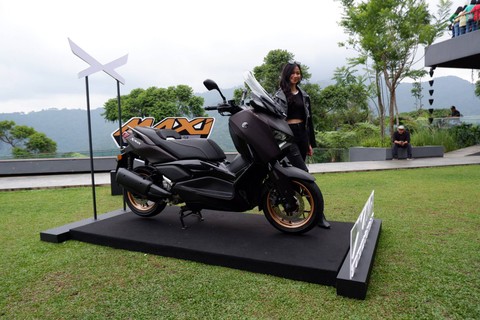Yamaha XMAX Tech Max. Foto: Aditya Pratama Niagara/kumparan