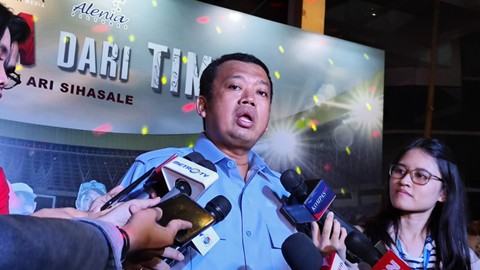 Sekertaris TKN Prabowo-Gibran, Nusron Wahid, di Epicentrum Kuningan, Jakarta Selatan, Sabtu (9/12/2023). Foto: Jonathan Devin/kumparan