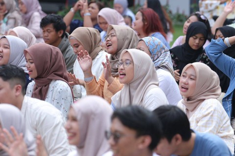 VOL 06 Sewaktu Bermusik bersama Pigeon Teens di Taman Gedung Arsip Jakarta pada 9 hingga 10 Desember 2023. Foto: Dok. Istimewa