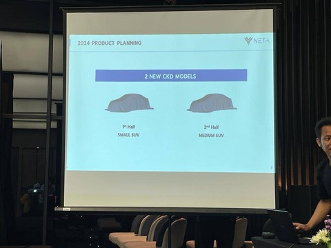 Bocoran dua model mobil listrik Neta baru untuk pasar Indonesia tahun 2024. Foto: Sena Pratama/kumparan