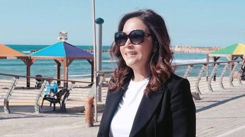 Maia Estianty di Tel Aviv. Foto: Instagram/@maiaestiantyreal