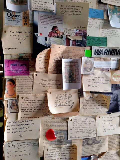 Sumber: Dokumentasi Pribadi | Kesan dan pesan dari pengunjung Buku Akik
