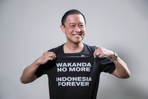 Co-Captain Timnas AMIN, Thomas Lembong, dalam program Info A1 kumparan di kantor kumparan, Jakarta, Kamis (14/12/2023). Foto: Jamal Ramadhan/kumparan