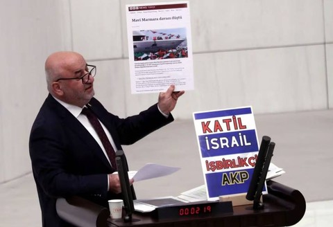 Anggota Parlemen Turki Hasan Bitmez Foto: Reuters