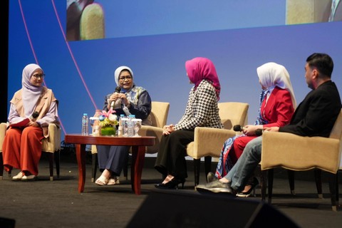 Fery Farhati Jadi Pembicara di Jakarta Modest Summit 2024 Foto: Dok. Istimewa