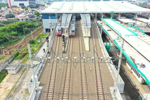 Stasiun Manggarai. Dok: Kemenhub