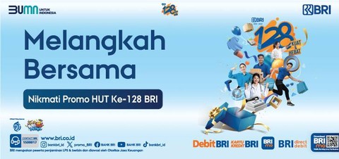Promo HUT ke-128 BRI. Foto: dok. BRI