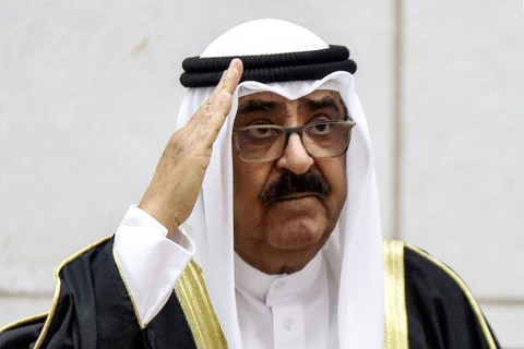 Emir baru Kuwait, Sheikh Meshal al-Ahmad al-Jaber al-Sabah. Foto: Yasser Al-Zayyat/AFP