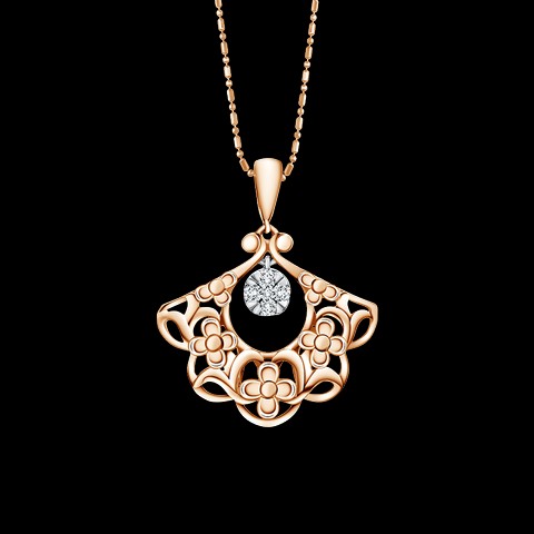 Kekaseh Diamond Pendant. Foto: dok. THE PALACE Jeweler