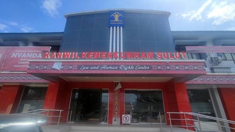 Kantor Kemenkumham Sulawesi Utara.