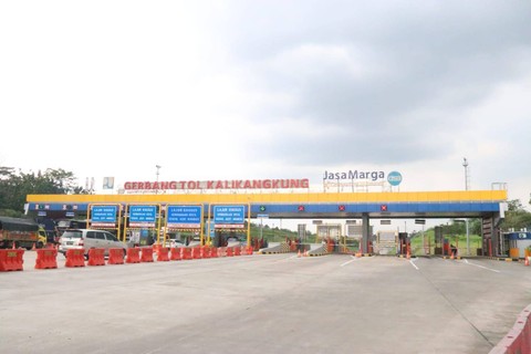 Gerbang Tol Kalikangkung. Dok: Jasa Marga