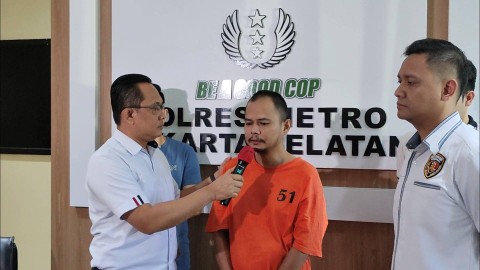 Konferensi pers kasus KDRT maut dengan tersangka Panca Darmansyah di Polres Metro Jakarta Selatan, Kamis (21/12/2023). Foto: Jonathan Devin/kumparan