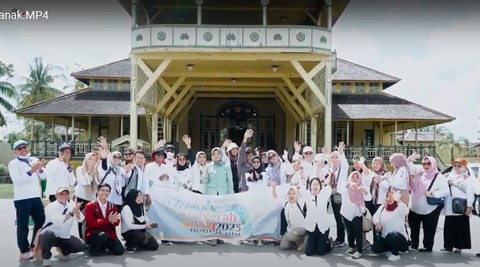 Kunjungan Disporapar Kalbar ke Keraton Kadariah yang menjadi satu di antara objek wisata Pontianak. Foto: Dok, Disporapar Kalbar.