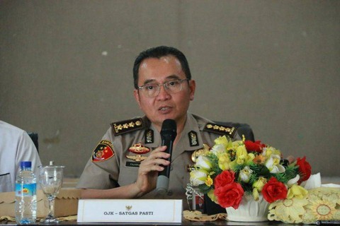Perwakilan Satgas PASTI NTB, Kombes Pol. Fajaruddin. Foto: Humas Satgas Pasti NTB/Antara